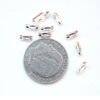 Kedjetillbehör lås, 8 x 3 mm, Silver Plated, 10 st - Bild 3